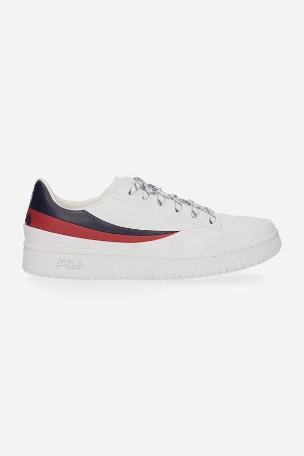 Fila Original Tennis Lx Men's Trainers Shoes - White/Navy/Red,NZ 581-61497